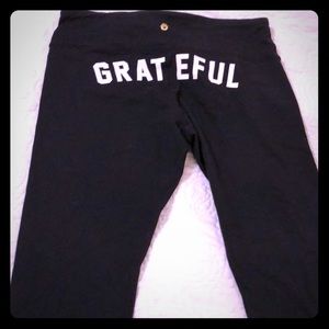 Spiritual Gangster GRATEFUL yoga pants